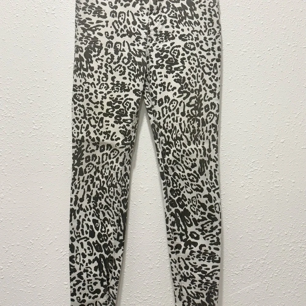 Hudson Barbara Super Skinny Animal Print Jeans‎ 29